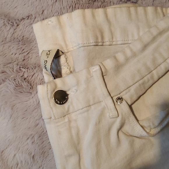 MNG Jeans - White Ripped Pants - Picture 2 of 4